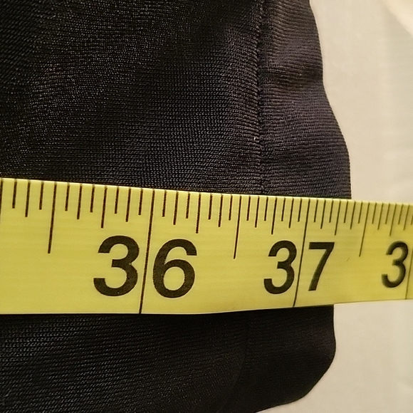 Wolford women's spandex black dress, with see thru sleeves, size S. Black - Picture 12 of 15